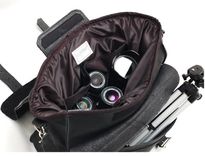 20" Leather Laptop Bag - Handmade In The U.S.A. - American Buffalo Leather - Perfect Pitch 4 small