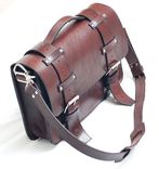 Leather Portmanteau Bag, Computer Bag In Heavy Full Grain Limited Edition  Leather - Made In Usa 1 small