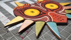 Wooden Majora's Mask 3 small