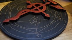 Wooden Fullmetal Alchemist Flamel Symbol 2 small