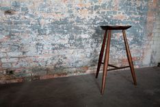 Tall Walnut Stools 1 small