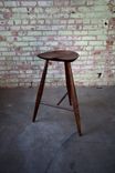 Tall Walnut Stools 2 small