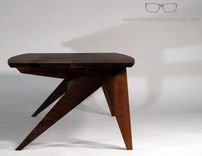 Silver Fox - Custom Walnut Coffee Table 1 small