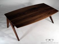 Silver Fox - Custom Walnut Coffee Table 5 small
