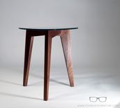 Sevin St - Custom Walnut Side Table 2 small