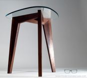 Sevin St - Custom Walnut Side Table 1 small