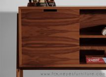 Clementine - Mid Century Modern Walnut Console 4 small
