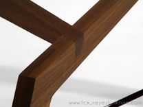 Sevin Ct - Custom Walnut Coffee Table 4 small