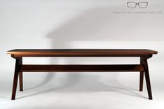 Silver Fox - Custom Walnut Coffee Table 3 small