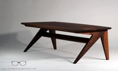 Silver Fox - Custom Walnut Coffee Table 2 small