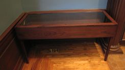 Oak Museum Display Cases 2 small