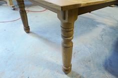 White Oak Dining Table 2 small