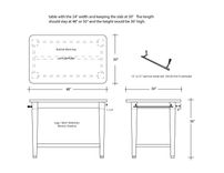 Butcher Block Prep Table 3 small