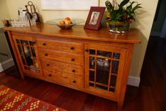 Figured Cherry Buffet 4 small