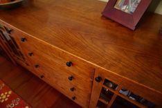 Figured Cherry Buffet 3 small