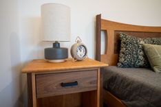 Walnut + Cherry End Tables 4 small