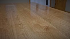 Solid Black Cherry Wood Dining Table Top 3 small