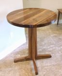 Solid Walnut Or Cherry Pedestal Pub Table 5 small