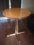 Solid Walnut Or Cherry Pedestal Pub Table 3 small