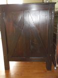 Rustic Baby Crib Made From Solid Wood 4 small