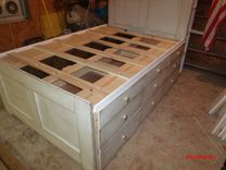 Full Platform Storage Captain's Bed With Drawers 1 small