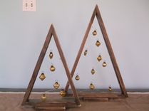 Rustic Christmas Decorations, Christmas Tree, Mercury Glass, Rustic Christmas, Vintage Christmas 1 small