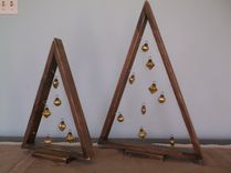 Rustic Christmas Decorations, Christmas Tree, Mercury Glass, Rustic Christmas, Vintage Christmas 3 small
