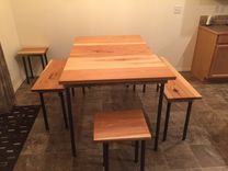 Dining Room Table With Benches 1 small