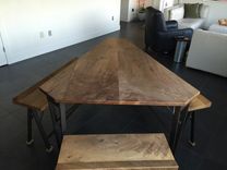Dining Room Table With Benches 2 small
