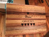 Exotic Wood Butcher Block 4 small