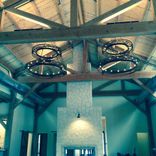 Large Steel Industrial Chandelier 2 small