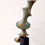 Bronze Passage #1 Contemporary Sculpture Industrial Bronze Fiberglass Art 3 small