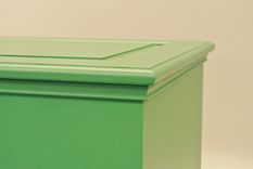 Painted Pine Chest 3 small