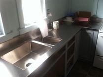 Integral Stainless Steel Countertop And Sinks 2 small