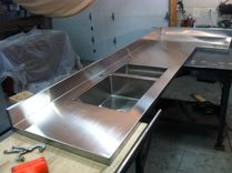 Integral Stainless Steel Countertop And Sinks 3 small