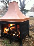 Custom Outdoor Fireplace 1 small