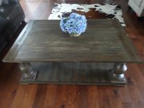 Baluster Coffee And End Table Set 3 small