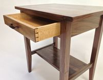 Walnut End Table 2 small