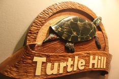 Turtle Signs, Wildlife Signs, Custom Carved Home Signs By Lazy River Studio 4 small