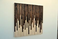 Wood Wall Art - Reclaimed Wood Art Sculpture 3 small