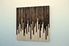 Wood Wall Art - Reclaimed Wood Art Sculpture 2 small