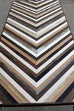 Chevron Coffee Table With Hairpin Legs - Reclaimed Wood Table 2 small