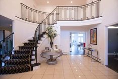 Contemporary Wrought Iron Interior Railing With Frosted Glass 3 small