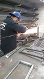 Contemporary Wrought Iron Table Base 6 small