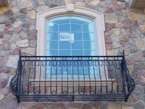 Pre-Hung Wrought Iron Romeo & Juliet Balcony 1 small