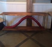 Reclaimed Walnut & Driftwood Table 2 small