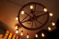 Large Wheel Chandelier 1 small