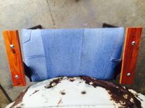 Ford 9n Tactor Fender Chain With Blue Jean Upholstery 4 small