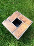 Patio Table With Built In Beer/Wine Trough 2 small
