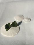 Sterling Silver Sea Glass Earrings 5 small